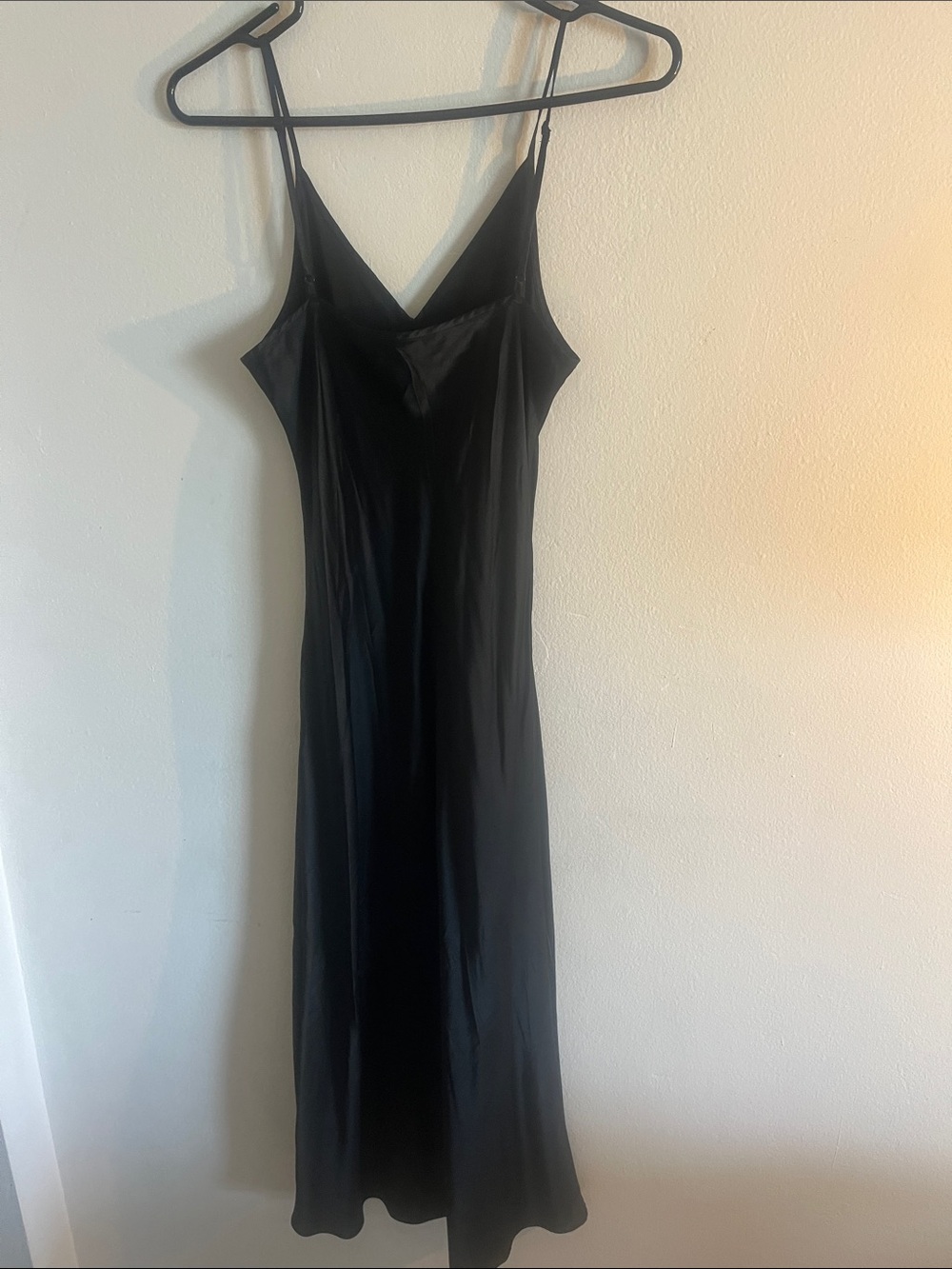 Quince Black Slip Silk Dress - Picture 4 of 4